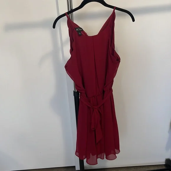 bcx red dress Bcx Juniors' Lace Illusion Body-Con Dress
